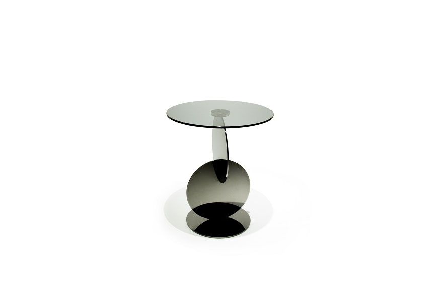 Metal And Glass Side Table